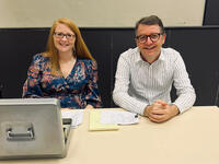 breugelfestijn 2025 Sofie en Johan aan de inkom